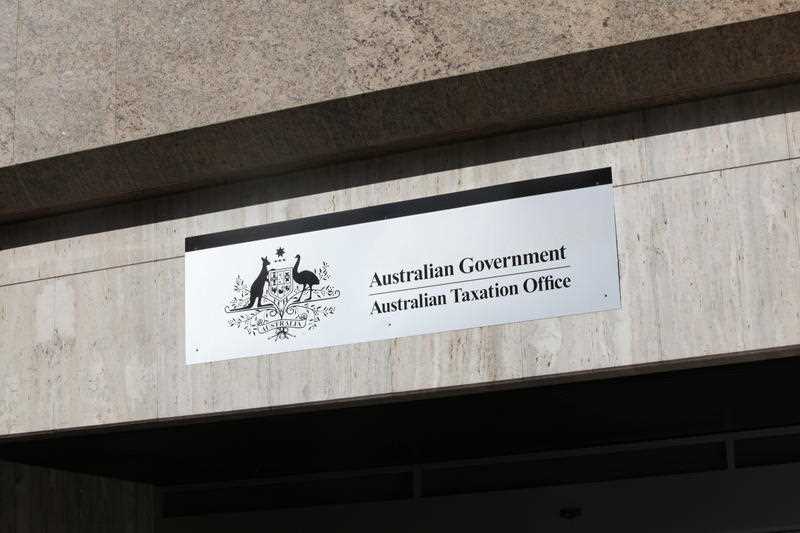 The exterior of the Australian Government Taxation Office in Sydney