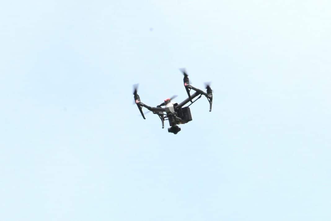 drone Townsville prison