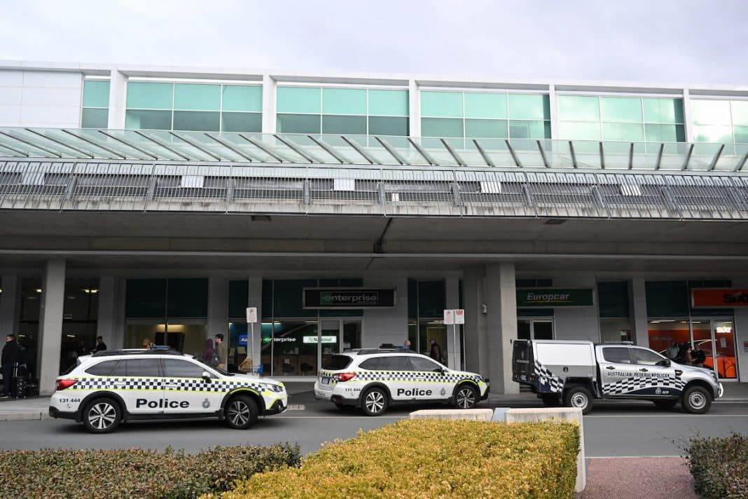 Canberra airport shooter