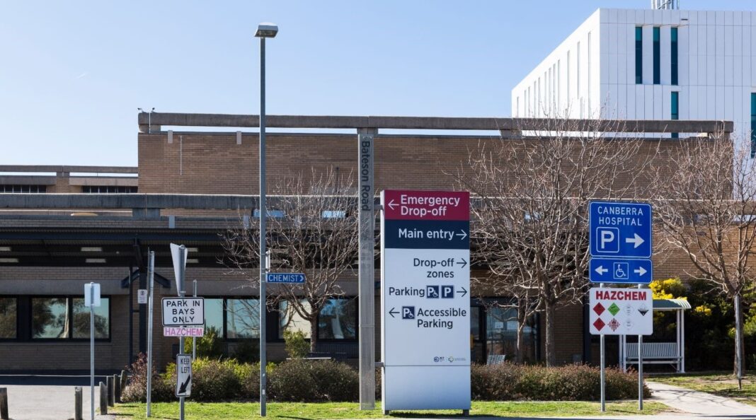 Canberra Hospital. File photo