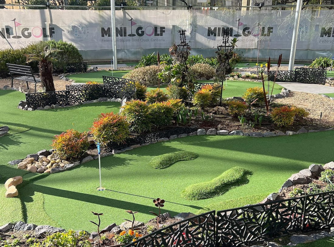 Canberra's best mini golf courses