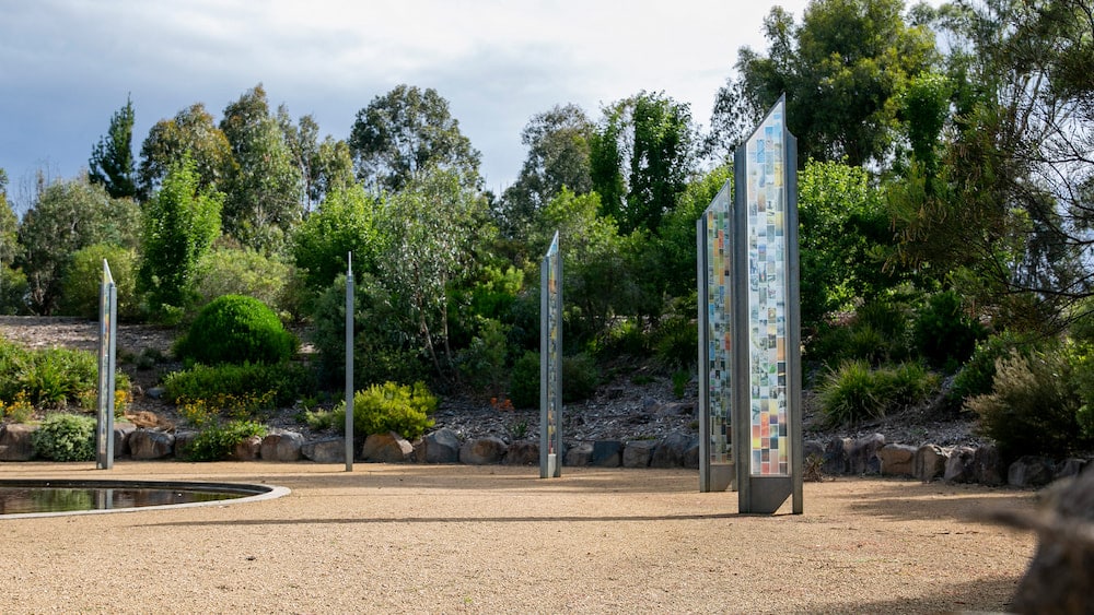 The ACT Bushfire Memorial. Photo: ACT Government