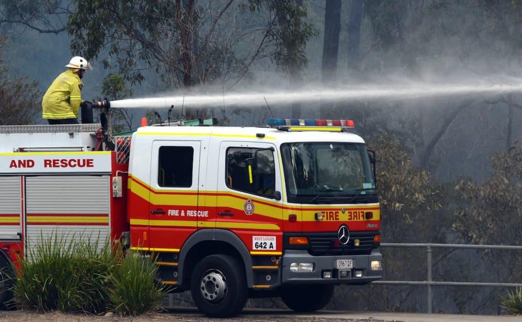 Bushfires rage across Queensland