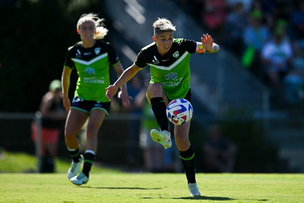 Michelle Heyman stars as Canberra thrash ALW Wanderers