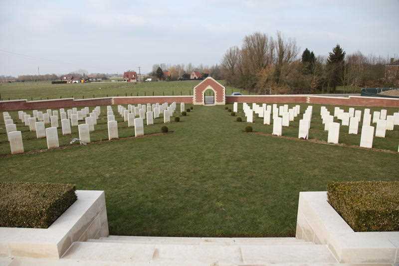 Fromelles (Pheasant Wood) Military Cemetery is a First World War cemetery built by the Commonwealth War Graves Commission on the outskirts of Fromelles in northern France, near the Belgian border.