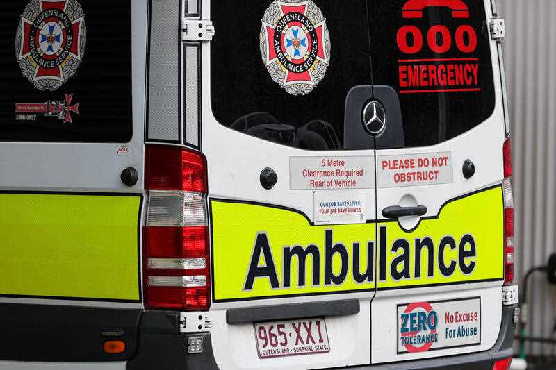 A general view of an ambulance in Queensland