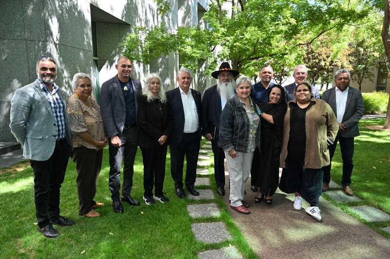 12 members of The working group for the referendum on the Voice to Parliament