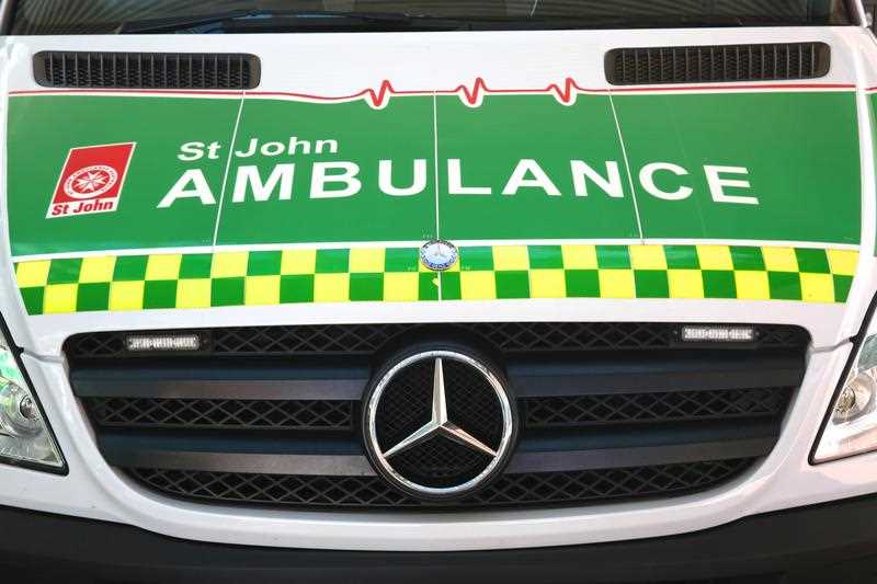 An ambulance at a Perth hospital