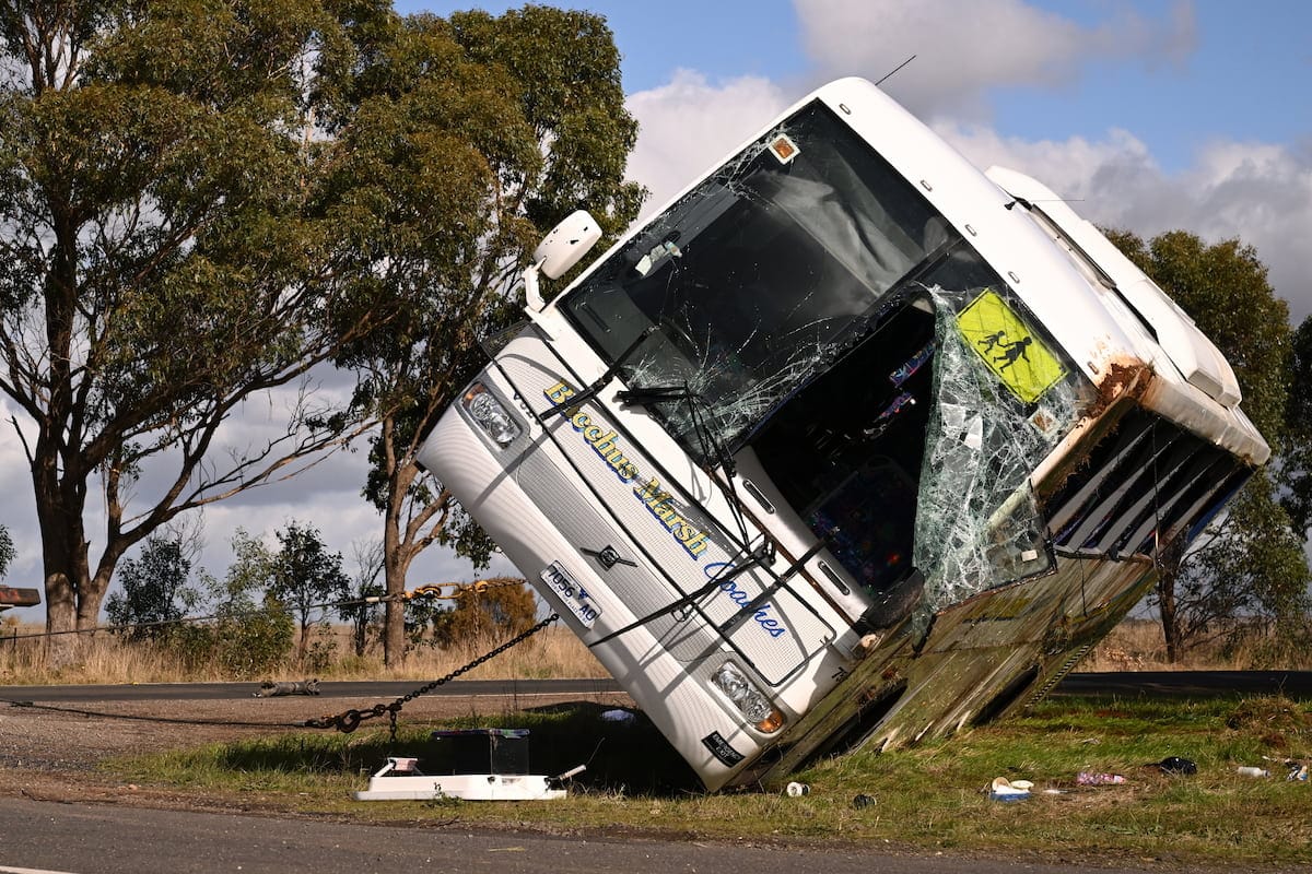 Truck Driver Charged In Melbourne Bus Crash As Kids Await Amputations ...