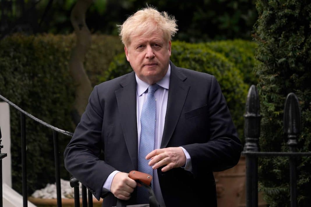 Former UK PM Boris Johnson standing down from parliament