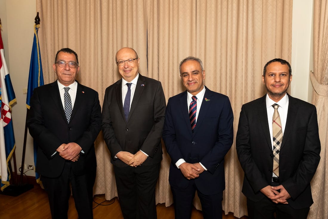 Jaime Chomali, Jean-Pierre Thébault, Abdulla Al Subousi, Thamer Alkhurain