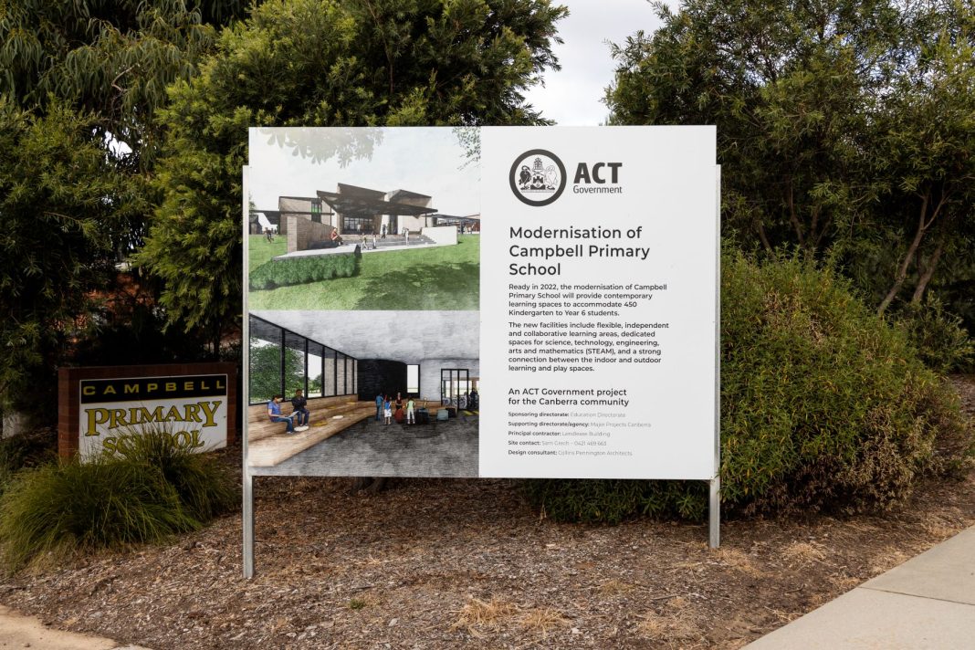 Were ACT public servants honest and impartial about the Campbell Primary School Modernisation Project? The Integrity Commission will investigate. Photo: Kerrie Brewer