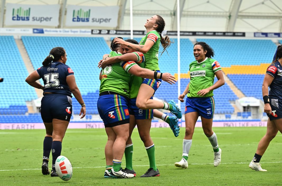 Canberra Raiders chase big Titans win to seal NRLW finals spot