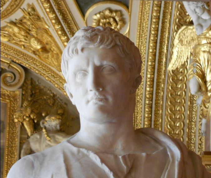 Bust of Augustus, the first Roman emperor, the Louvre. Photo: Nicholas Fuller