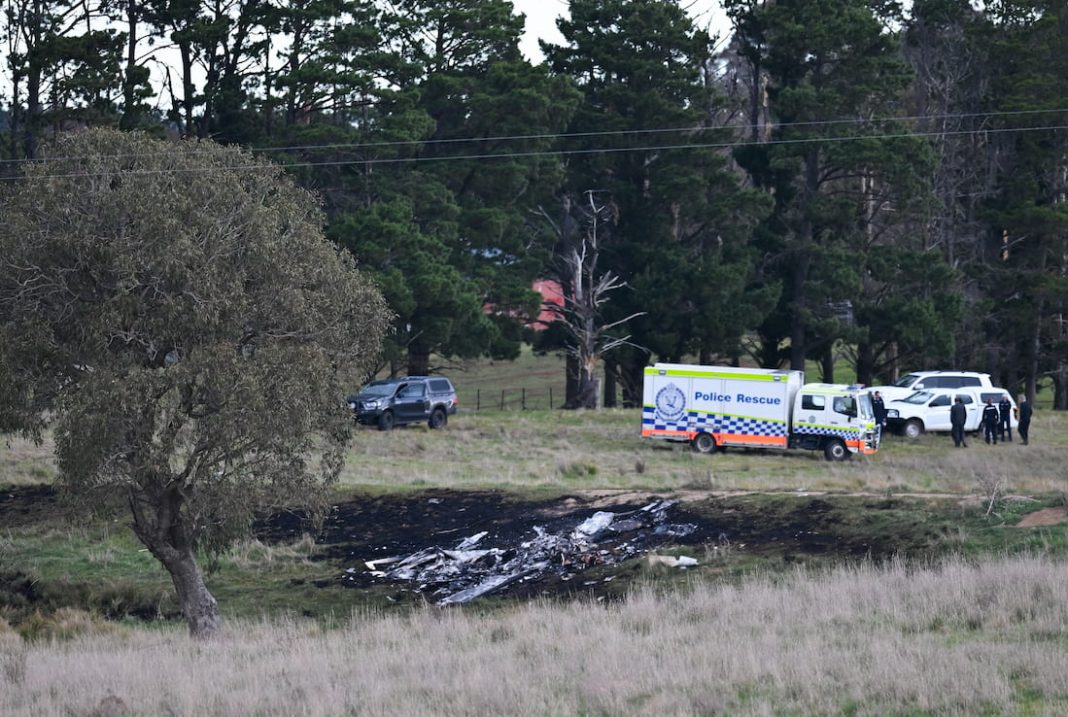 At least one dead after plane crashes into paddock