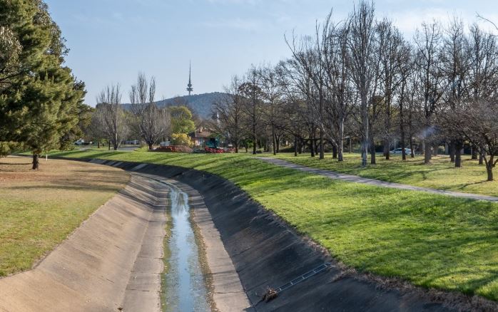 Sullivans Creek. Photo: ACT Government