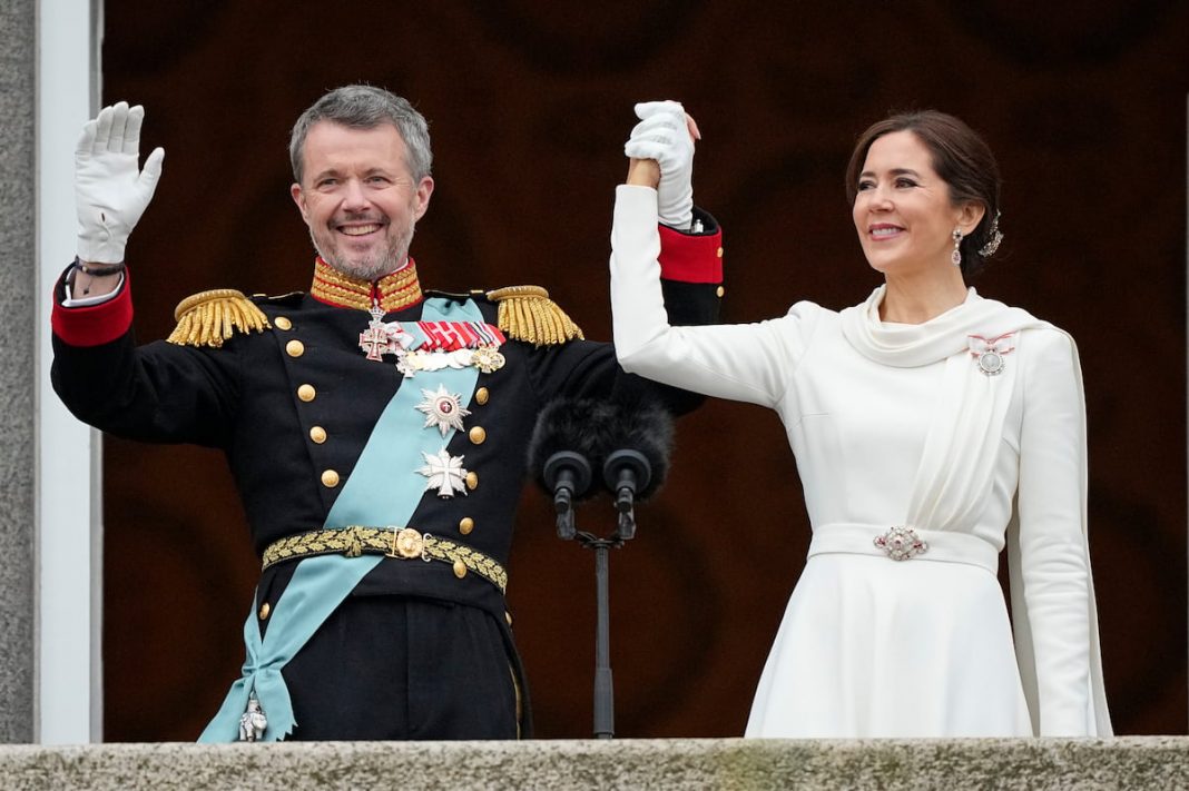King Frederik and Queen Mary take Danish throne