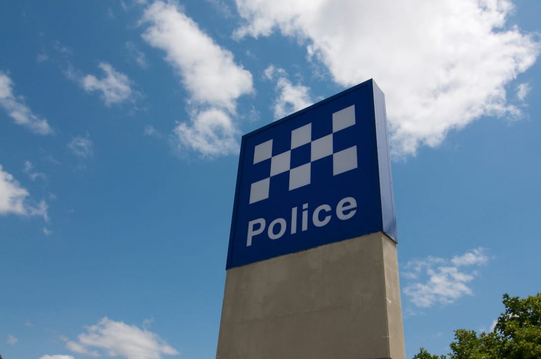 police sign
