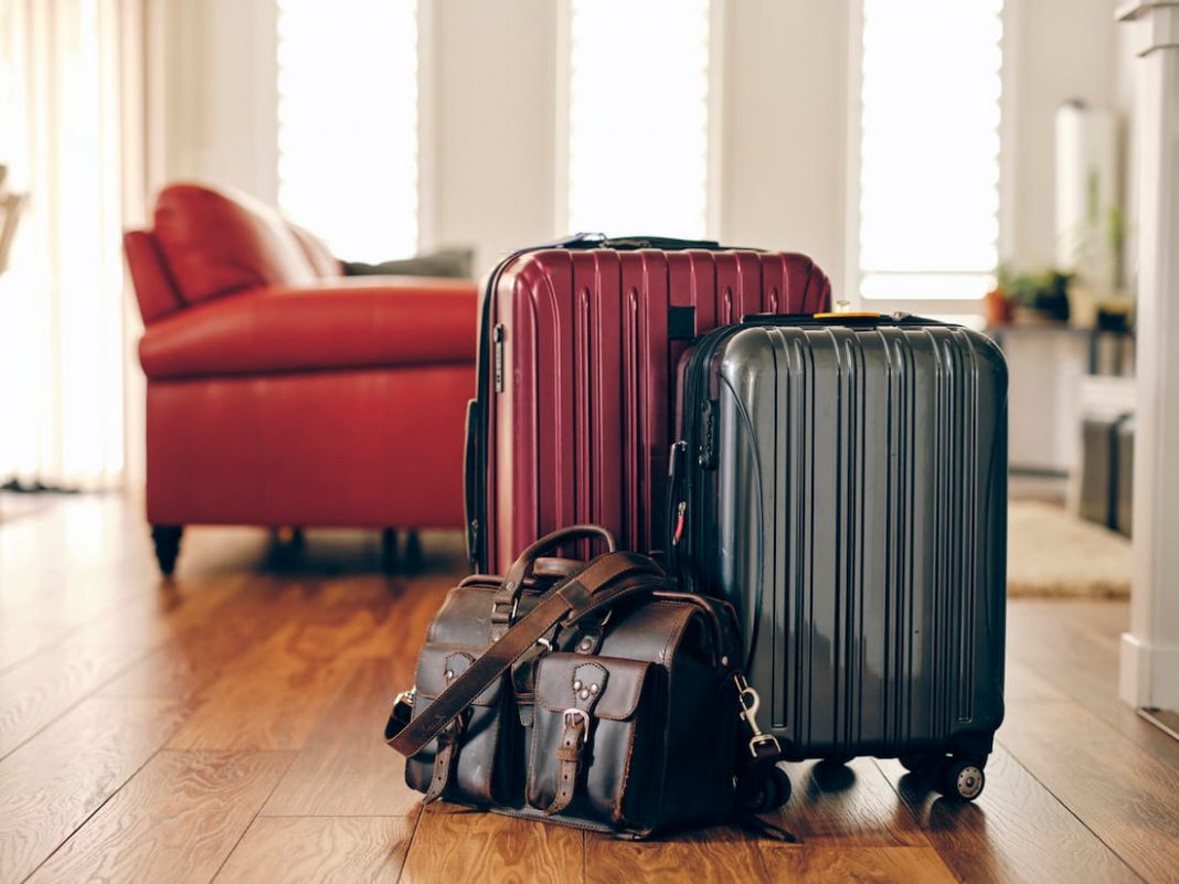 luggage packing travel