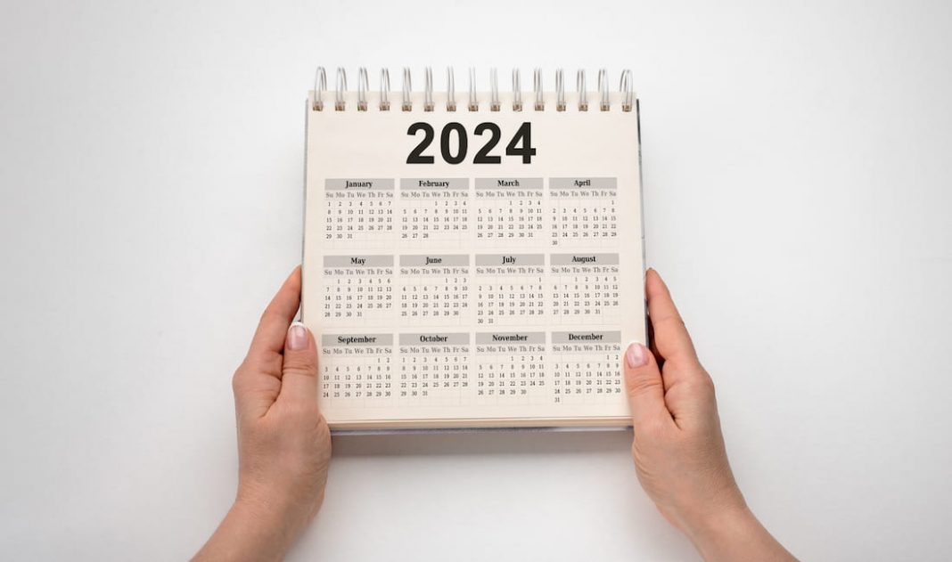 2024 dates