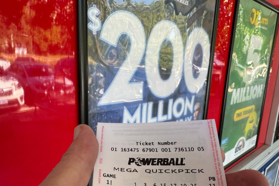 Two to share record $200 million Powerball lottery haul