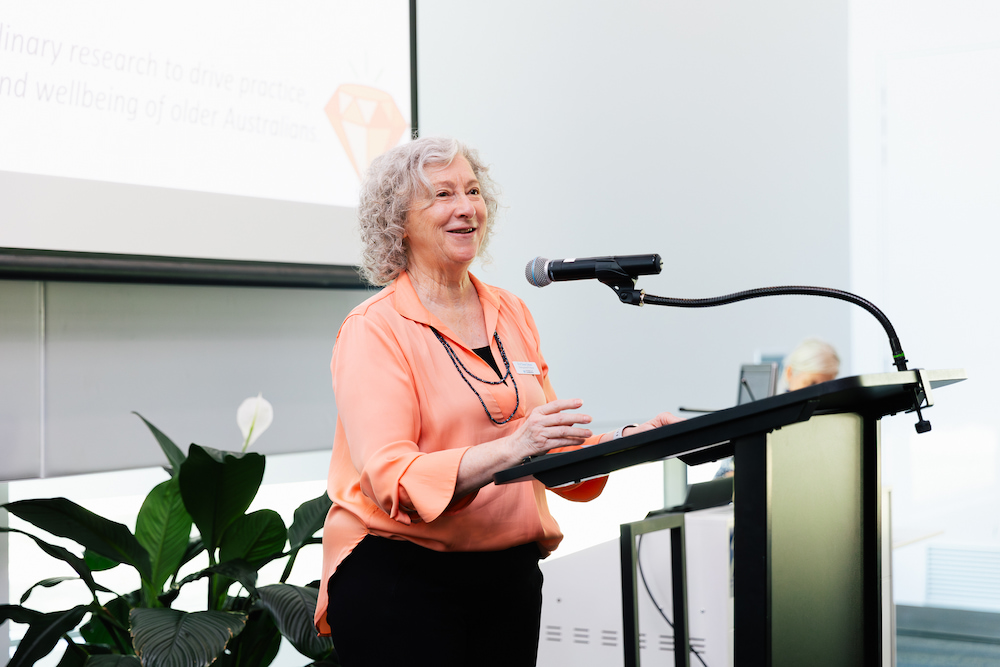 Distinguished Professor Diane Gibson (CARAT Director). Photo supplied
