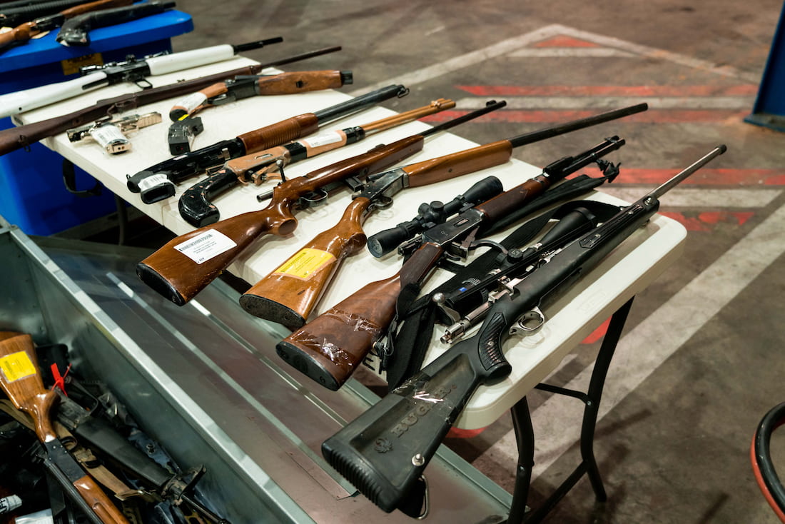 131 illegal and unregistered firearms destroyed by ACT Policing