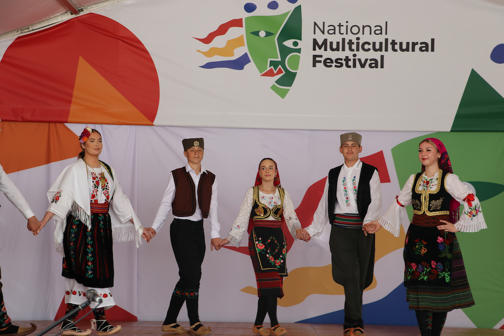 The Fess Serbian Dance Group. Folkloric Ensemble Saint Sava (FESS). Photo: Nicholas Fuller