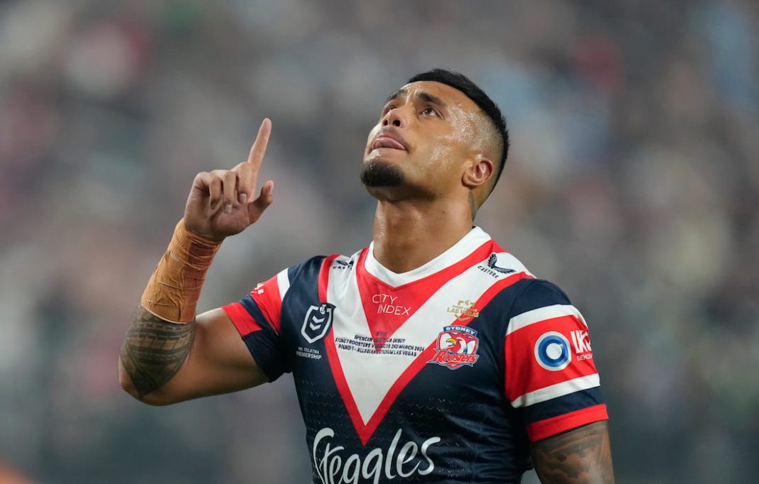 Roosters prop Leniu facing ban after shock admission