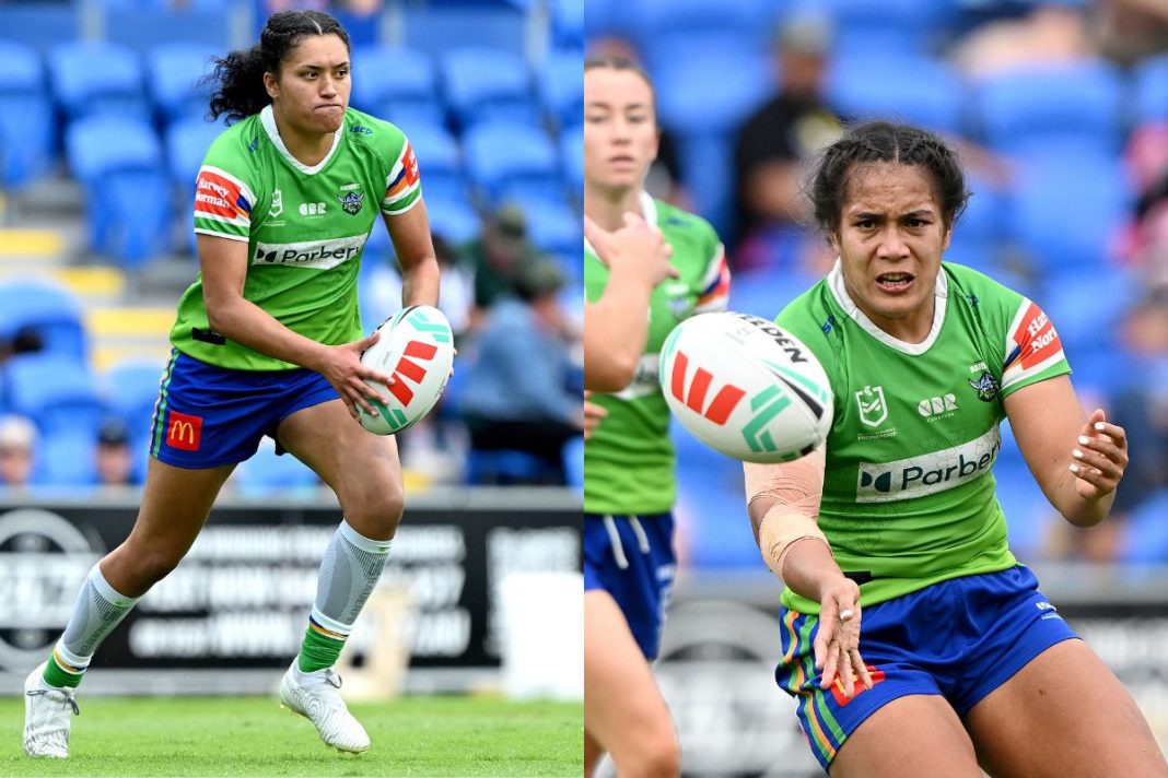 NRLW CO-CAPTAINS TAUFA AND TEMARA RE-SIGN WITH RAIDERS