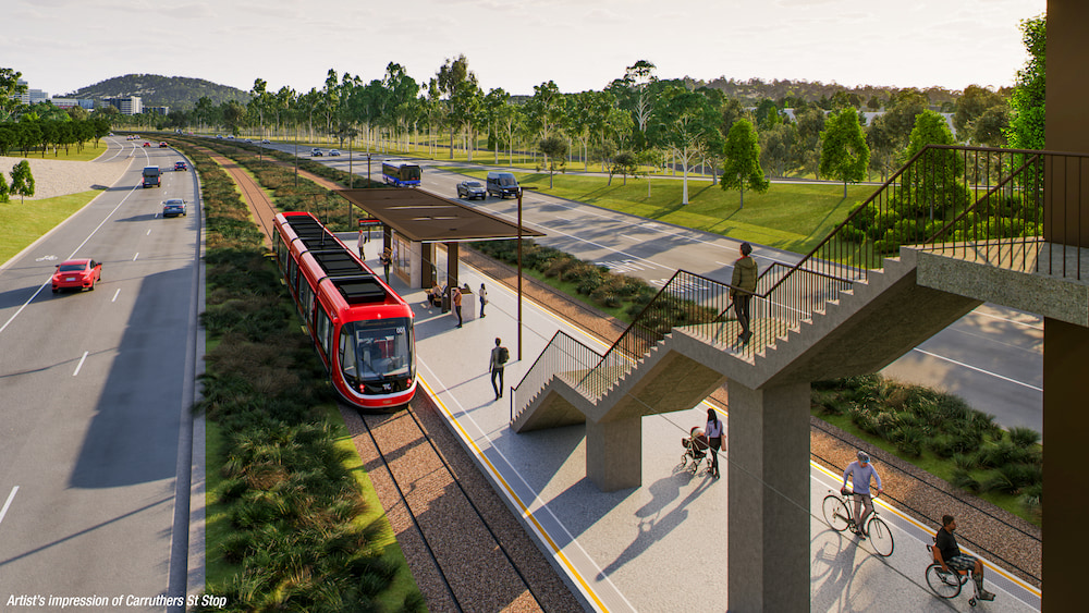 Artistic render supplied by ACT Government.