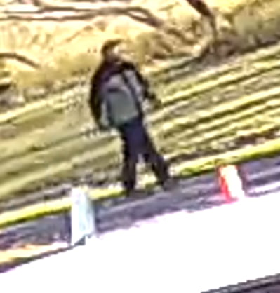 A CCTV image of the man.