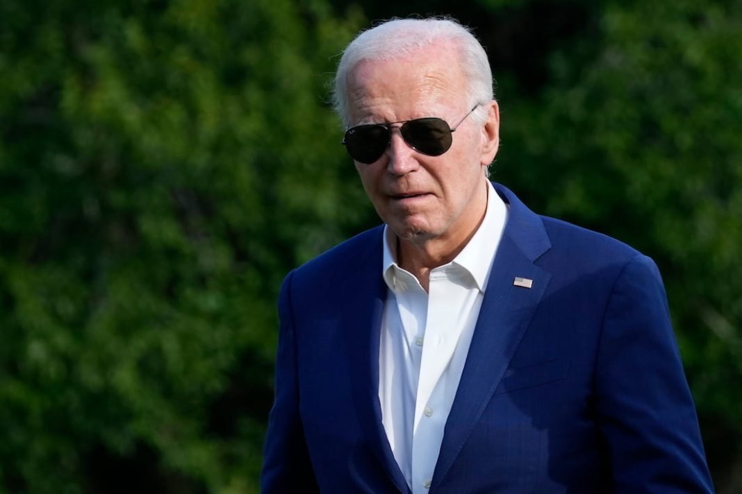 US President Joe Biden does not have Parkinson's, the White House says, rejecting a NYT report. (AP PHOTO)