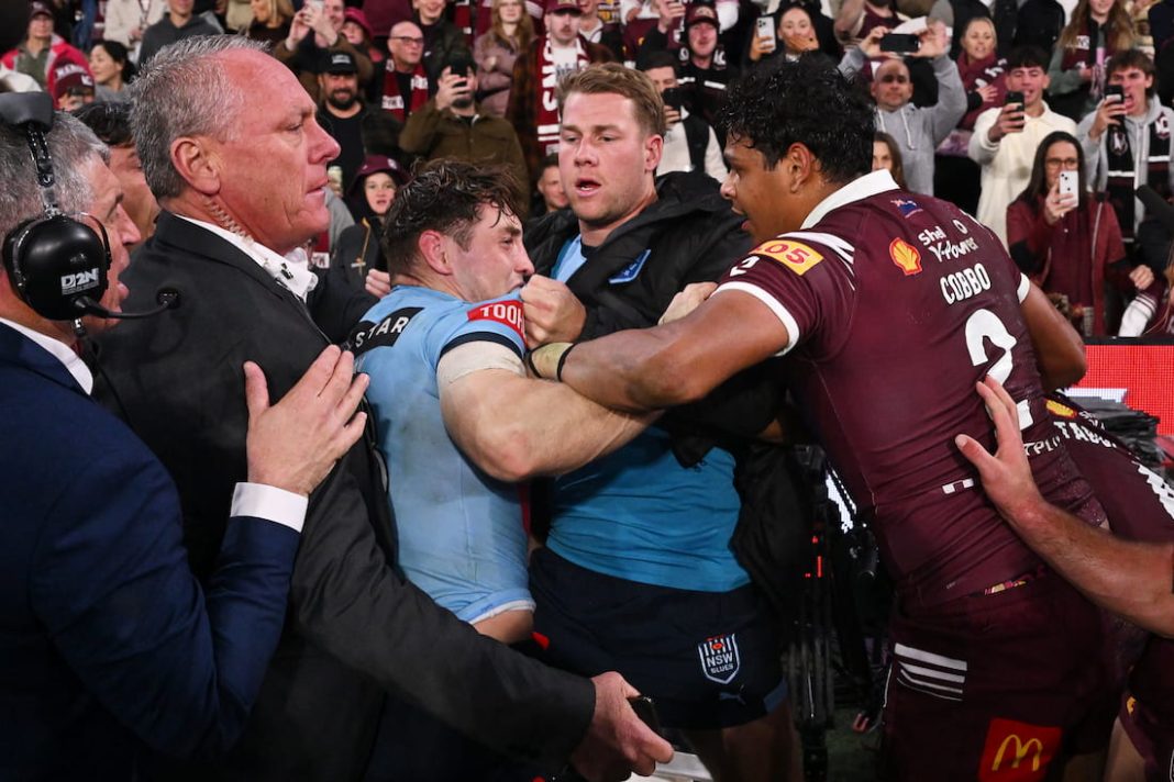 Olakau'atu, Murray face two-game bans from Origin brawl