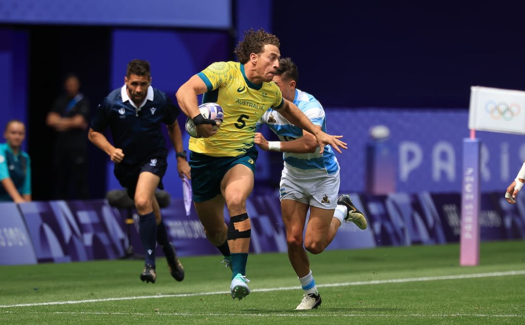 Aussies shut out USA to book sevens semi against Fiji