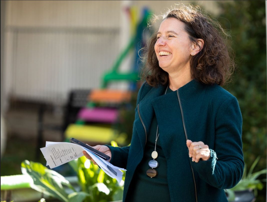 Rebecca Vassarotti, Deputy Leader of the ACT Greens. File photo