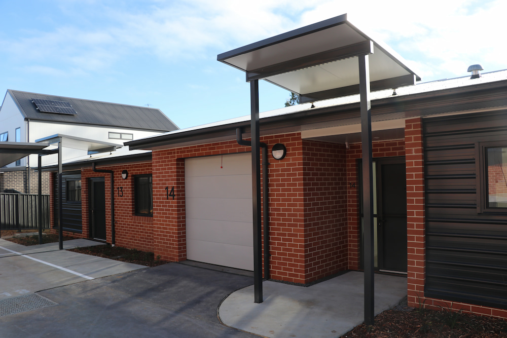 New public housing in Belconnen. Photo: ACT Government