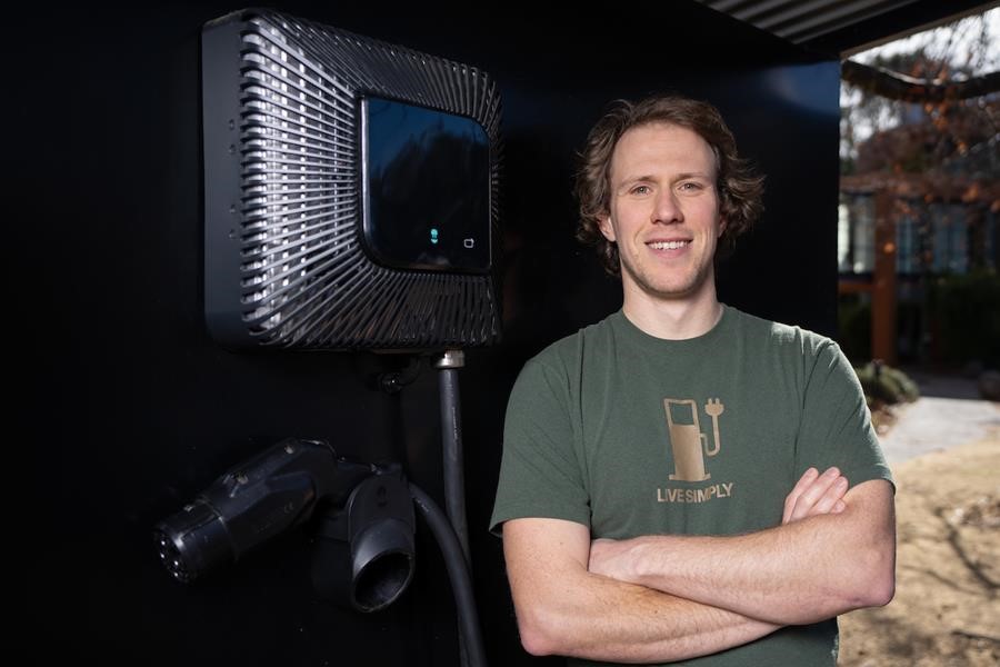 Dr Bjorn Sturmberg, 2024 ACT Emerging Scientist of the Year. Photo supplied