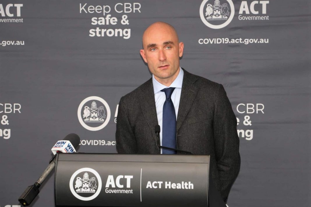 Canberra Health Services interim director-general Dave Peffer. File photo