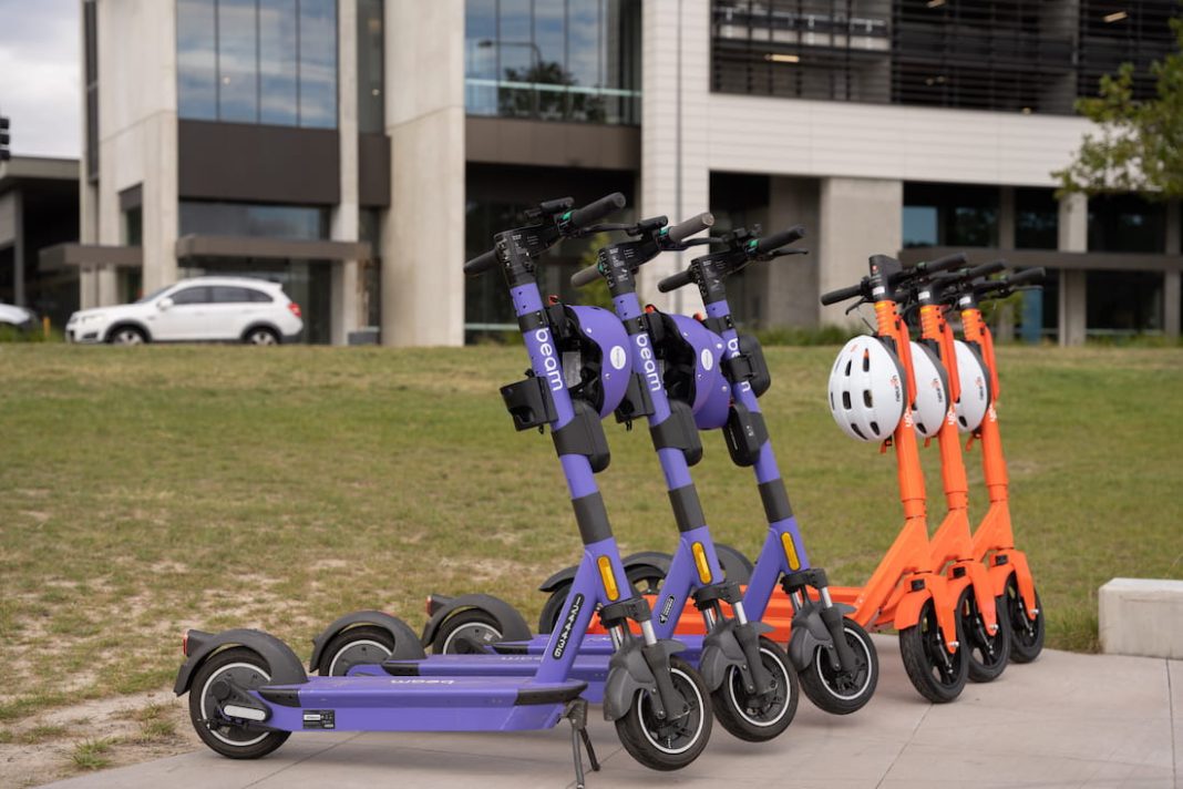 Beam e-scooters