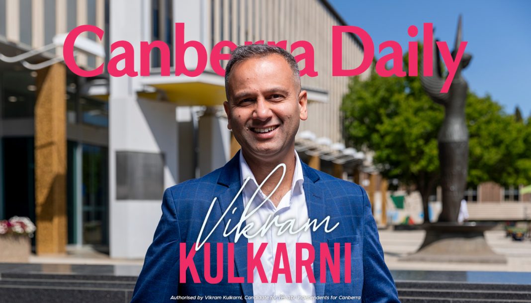 Vikram Kulkarni, Candidate for Yerrabi, Independents for Canberra.