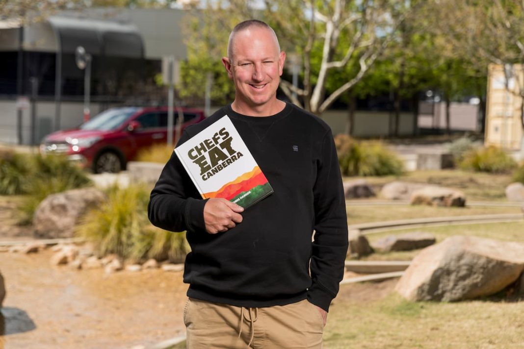 Chefs Eat Canberra author Chris Hansen