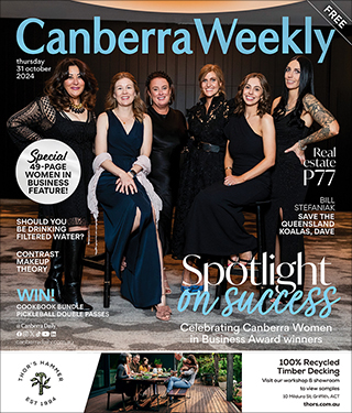 canberra weekly cover