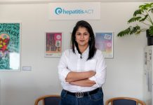 Hepatitis ACT executive director Sarah Ahmed is working towards ending viral hepatitis by 2030.