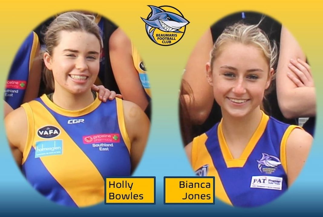 Holly Bowles (left) and Bianca Jones died in Thai hospitals after being poisoned in Laos. (HANDOUT/BEAUMARIS FOOTBALL CLUB)