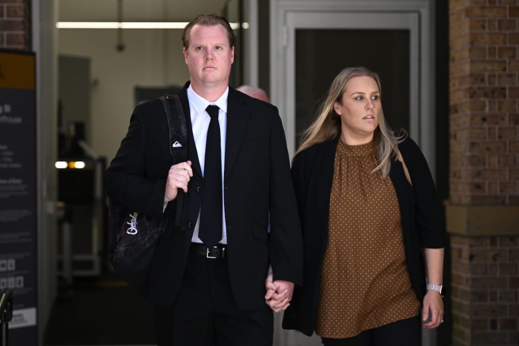 Kristian White has been found guilty of manslaughter. (Dan Himbrechts/AAP PHOTOS)