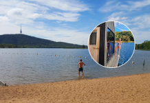 Floating saunas are set to come to Lake Burley Griffin in early 2025.