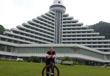 Canberra woman Kelli Jackson is the only Westerner to have unicycled in Norrh Korea.