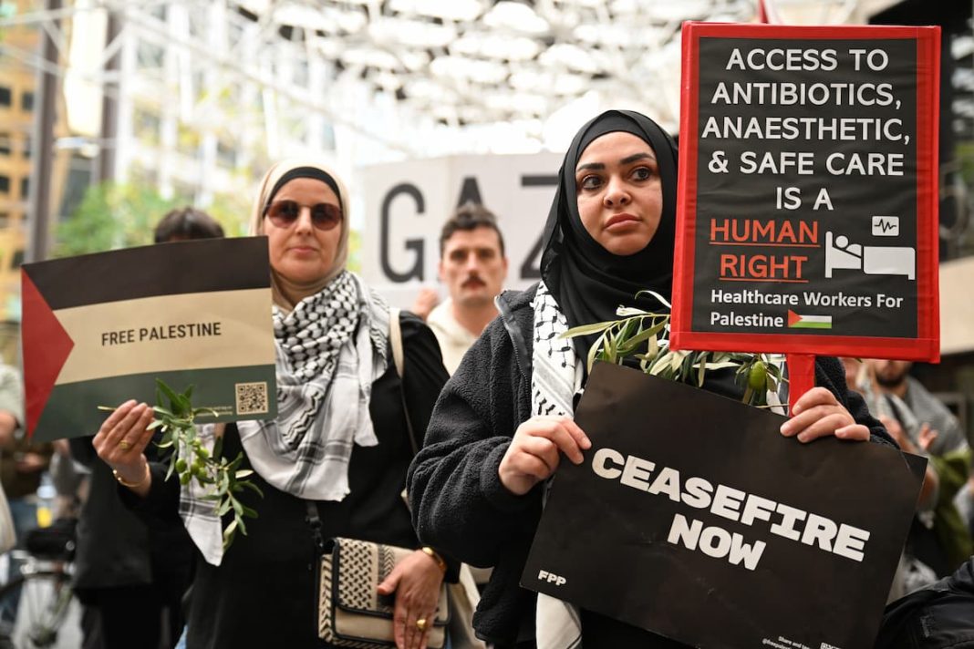 Australia's Gaza ceasefire support splits community