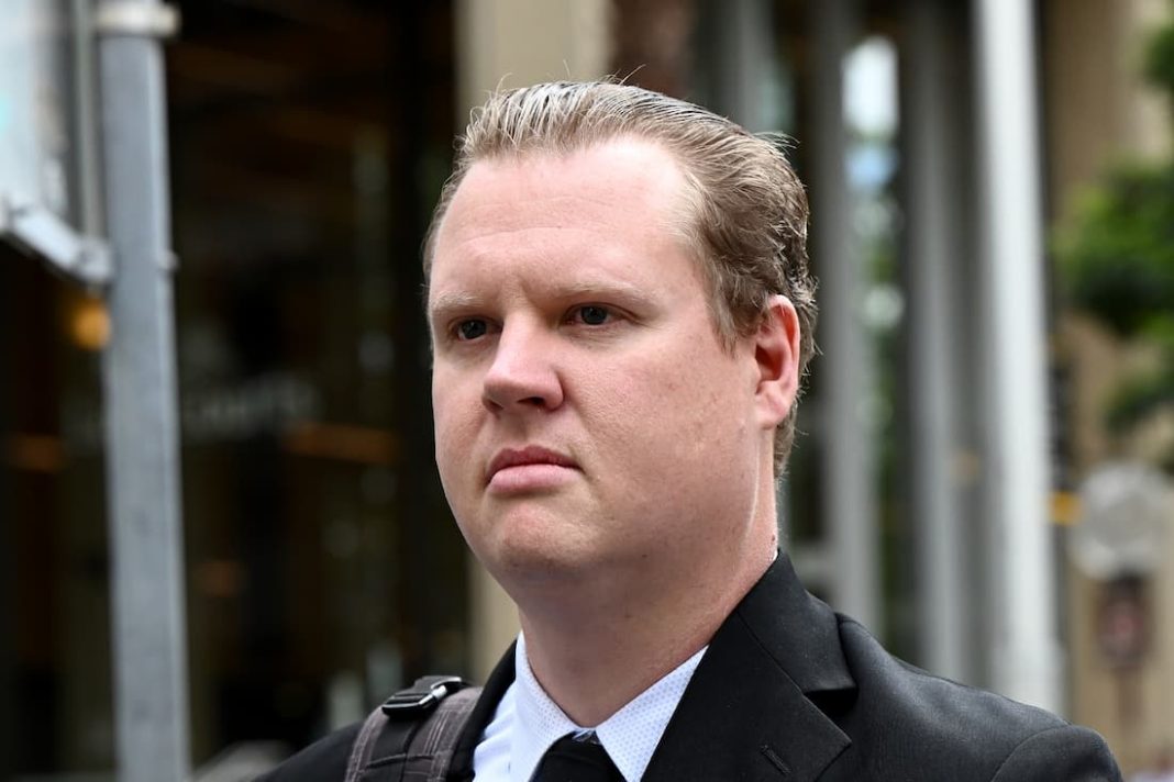 Kristian White has been sacked from the NSW Police Force. (Bianca De Marchi/AAP PHOTOS)